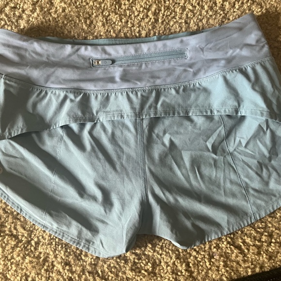 lululemon athletica Pants - Light blue Lulu shorts